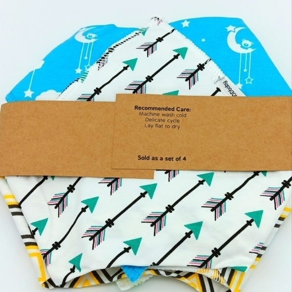 Farnodbaby 4 pc unisex bib set NWT - Picture 2 of 6